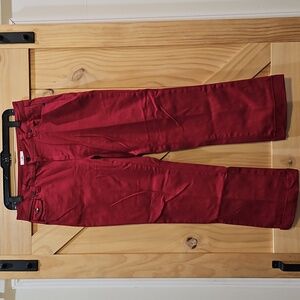 Cato | Red Straight-Leg Pants | Size 12